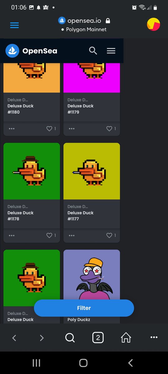 Just minted 5 more <a href="/PolyDuckz/">Poly Duckz - Legacy (SOLDOUT)</a> rounding up to 15 and 5 <a href="/deluxe_ducks/">Deluxe Ducks | MINTING & STAKING LIVE</a> 
That's 20 #NFTs today!!!

Hope you guys keep pushing so I can make a good profit in time to come..📈

#NFTCommunity #nftlover #NFTSold #NFTsales #NFTBUZZ #nftbuyers #NFTMint #NFTMinting #NFTMintAlert #PolygonNFT
