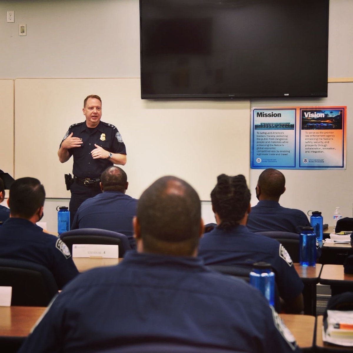 During #NationalPoliceWeek, we recognize the work that all uniformed and non-uniformed personnel in <a href="/CBP/">CBP</a> do to keep our nation safe. We greatly appreciate the sacrifice &amp; dedication to CBP’s mission of safeguarding our nation’s borders &amp; facilitating lawful trade &amp; travel.