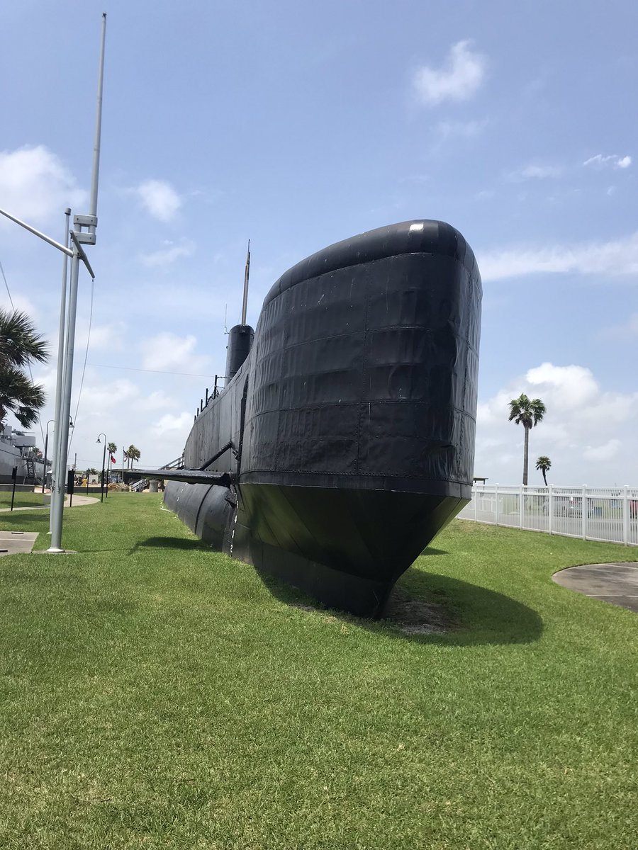 round_third's tweet photo. Seawolf Park in Galveston is absolutely amazing!! We toured the USS Cavalla…breathtaking engineering. #submarine #Galveston https://t.co/tnzP05kiLA