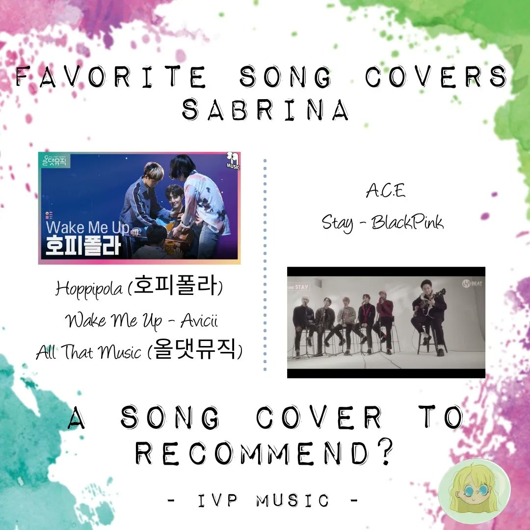 InVisionPub's tweet photo. IVP Team takes an artistic break for today and recommends 12 covers we love by Korean Singers 🎶 

Onto to Sabrina's recommendations 

#InVision #InVisionPublishing #Music #Mayfly #LovePoem #Hoppipola #WakeMeUp #Stay #BlackPink #Jonghyun https://t.co/n1RJD5fbTX