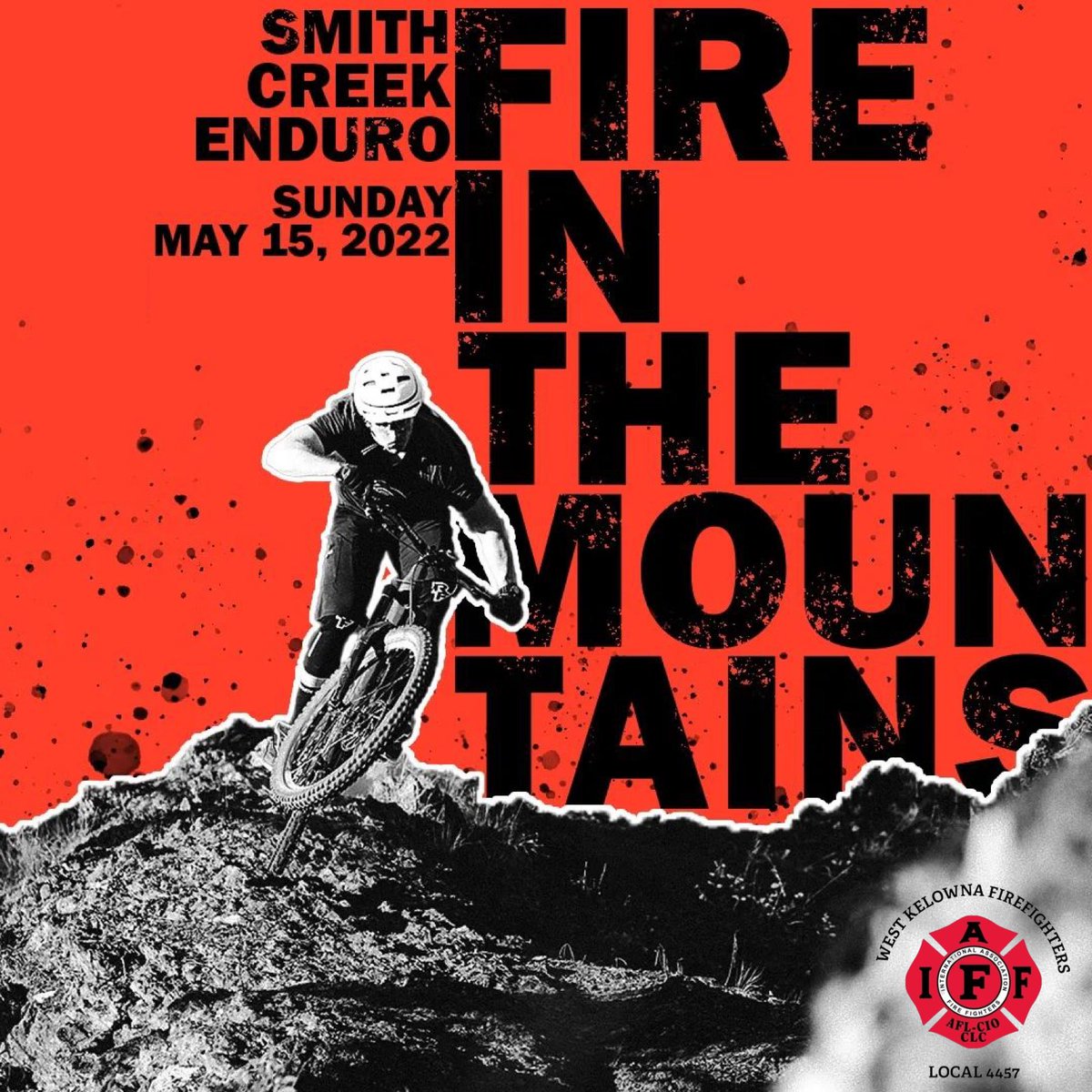 Fire in the Mountains Enduro race is a charity event at Smith Creek trails on May 15th 2022. Proceeds benefit the <a href="/BCBurnFund/">BCPFF Burn Fund</a>, Cris Adaptive Adventures and the West Kelowna Trail Crew society.

facebook.com/Fire-in-the-Mo…

#fitrmenduro #mtbbc #okanaganmtb
#visitwestside