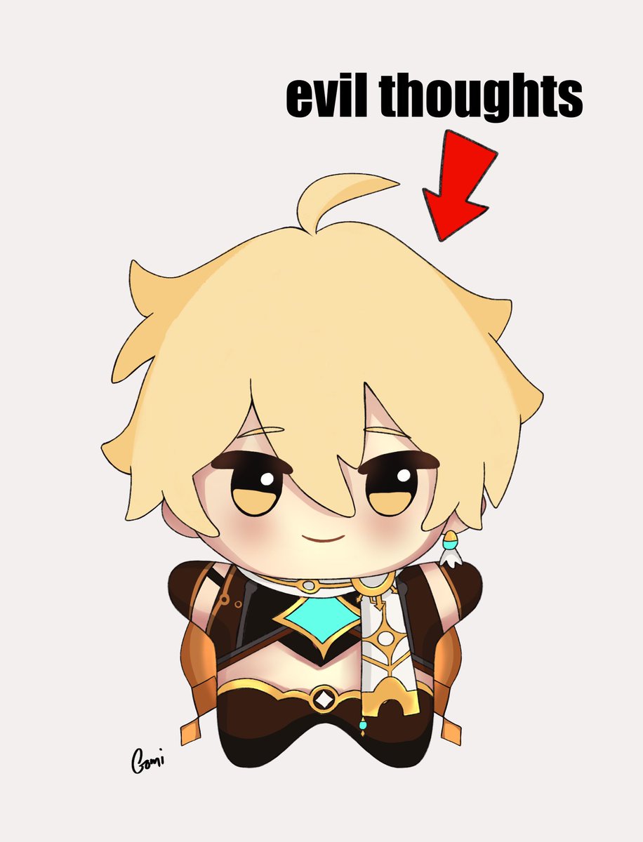 Gom_i1's tweet photo. Nui aether is the cutest..
#Aether #fanart #原神 https://t.co/uNs0ifLvgX