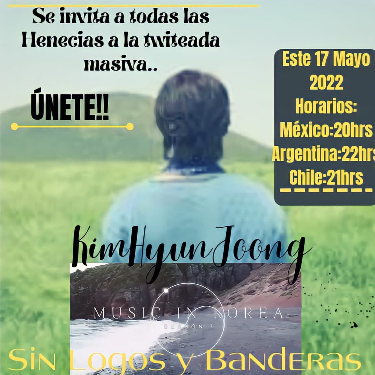 HeneciaW's tweet photo. Se invita a apoyar esta nueva temporada 
Hagamos tendencia 
@khj_heneciatwt #KimHyunJoong #henecia #MIKSEASON3 #fanssupportkimhyunjoong https://t.co/AuFlUI1tWp