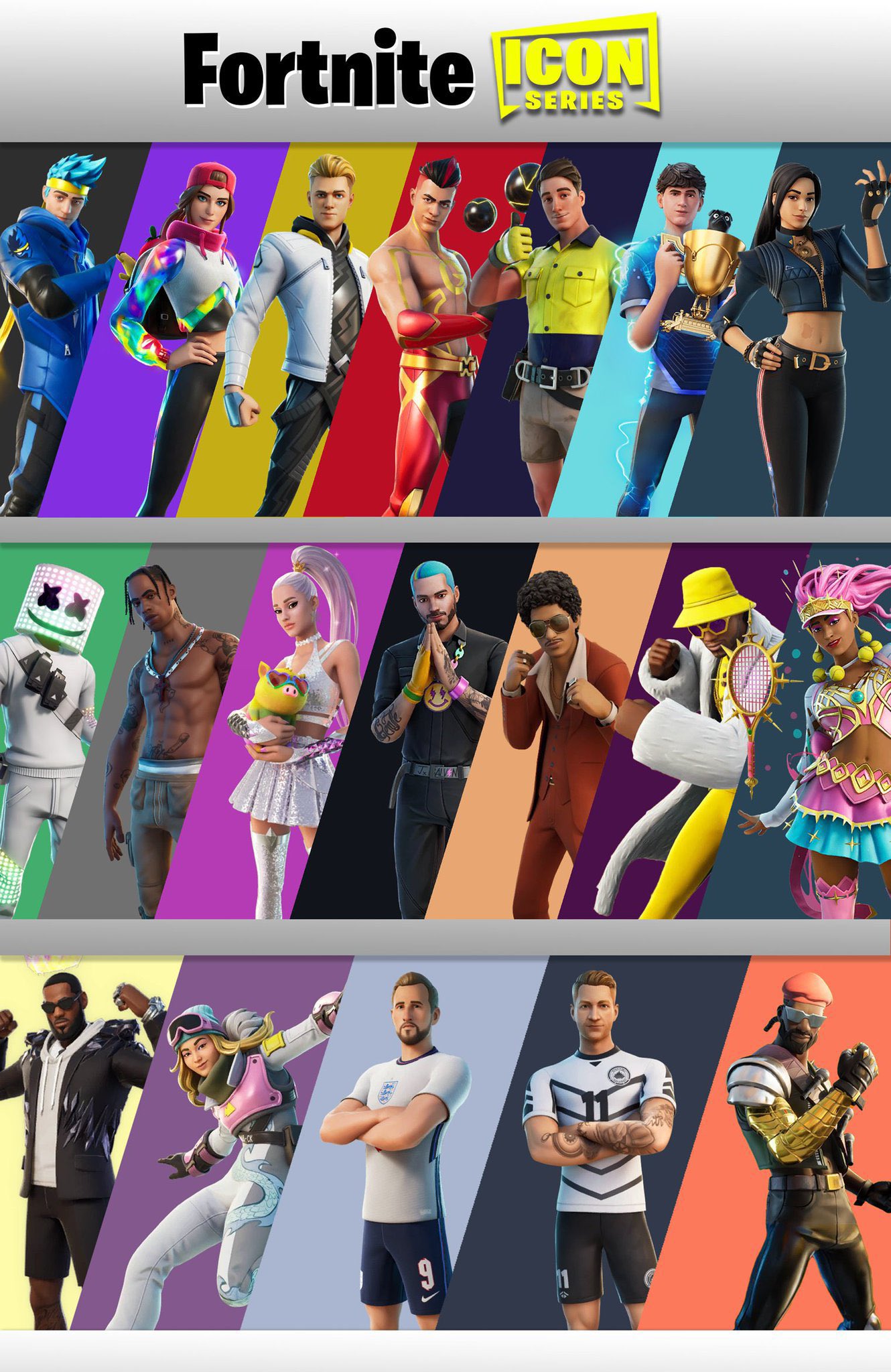 How many skins are in Fortnite?