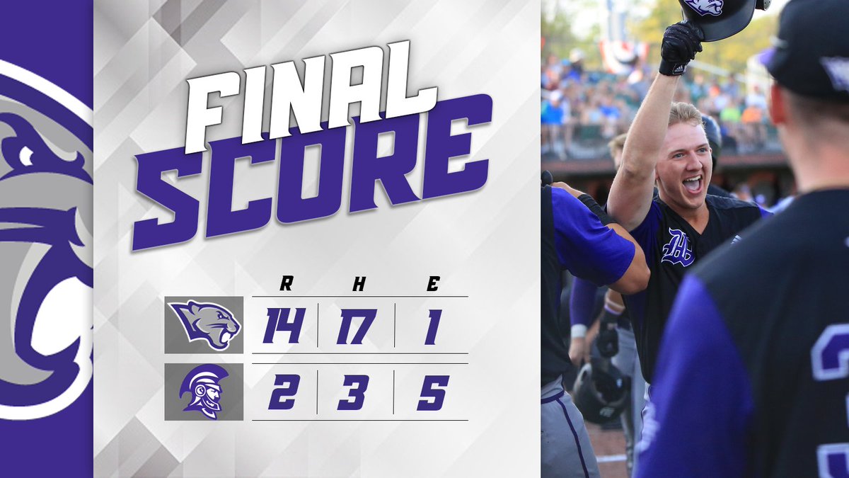 Now THAT'S how you start the postseason!

#OneTeamWesleyan | #ForTheW