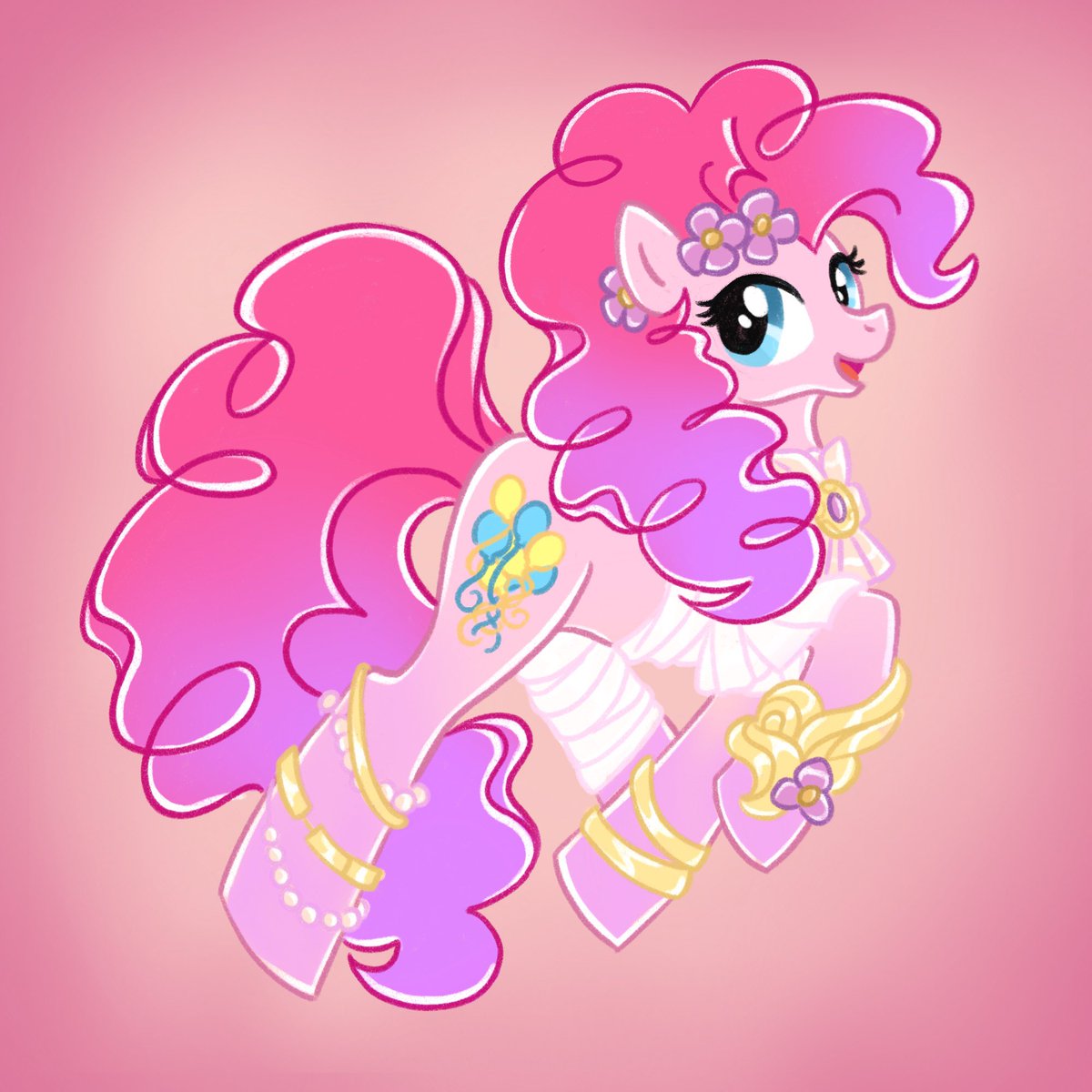 MediocreMare's tweet photo. Pinky goddess! Only laughter #mlp #mlpfandom #mlpfim #mylittlepony #mylittleponyfriendshipismagic  #art #artist #PinkiePie #artworks #timelapse #procreate #ipadart #ipadartist #draw #drawing #drawings #artwork #ArtistOnTwitter #pony https://t.co/Fg0Pb26yFv
