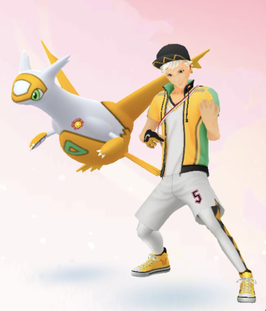 SHINO155166's tweet photo. Nanaさんリスペクトで✨
真似させていただきました🙏
#PokemonGOavatar #ドレスコードGO #相棒コーデ https://t.co/rGSQ0lReeF