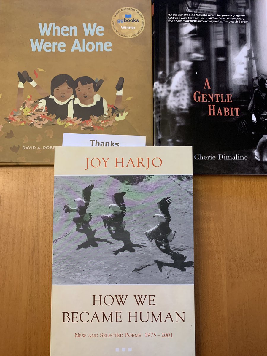 clclyne's tweet photo. My recommended titles for this week #IndLitMattersVoicEd The Bead Fairy is the short story I was talking about. Please gr9 English teachers, include this story! https://t.co/PUlCmUTwsr