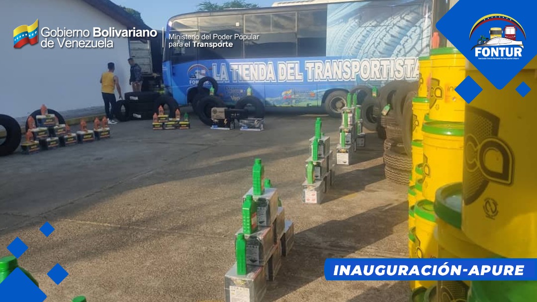 FonturOficialve's tweet photo. #EsNoticia #11May Como parte de las acciones para  el desarrollo de las Vértices de la #GMTVen, se inaugura la @LTTransportista sede Apure, en pro de beneficiar a los profesionales del volante.

#ProducirEsIndependencia
@NicolasMaduro @HAbreuMRT @buhopsuv @pfontur @ELOYSULBARAN https://t.co/KJJEdixxex