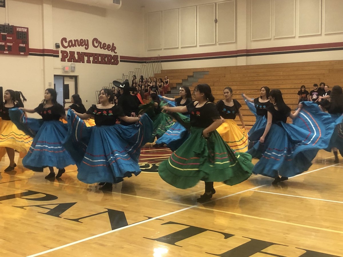 CaneyCreekHS's tweet photo. Panther Spring Show- An Evening of Hispanic and Spanish Dances. Great job all!! https://t.co/gdwkO1fucG