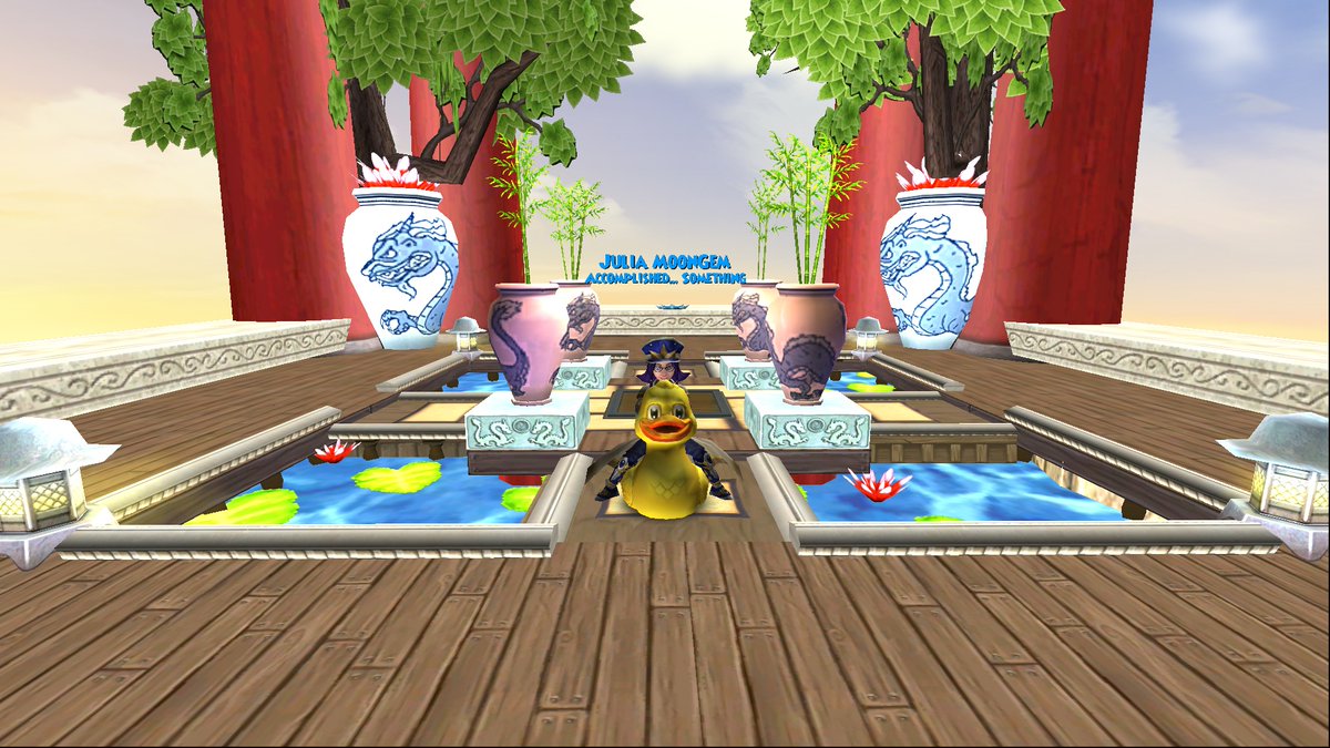 DuckybubArtemis's tweet image. Inside my Heavenly Palace is a peaceful estate full of lush landscapes, and imposing mountains. Under "All Natural" #Wizard101CastleTours 💜