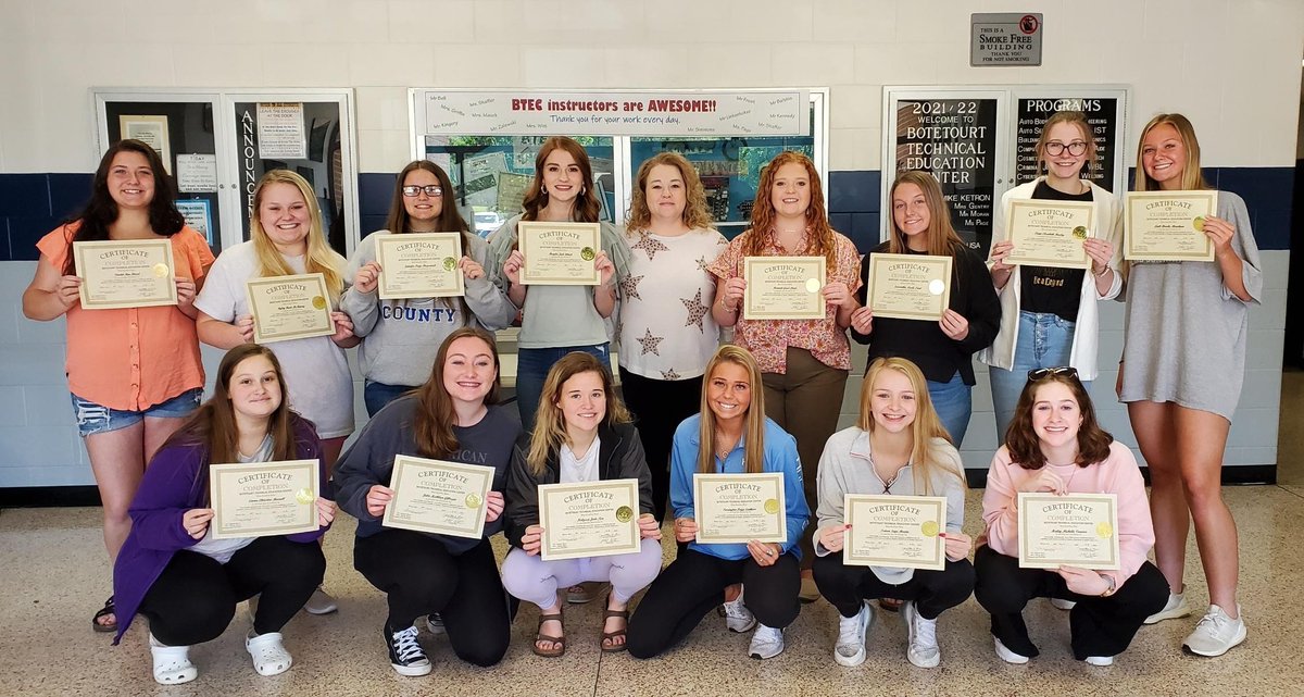 Congratulations Nurse Aide 2 students! They have all passed their written state boards!! 🎉 #ctebtec #nurses #boards #Congratulations #hardwork