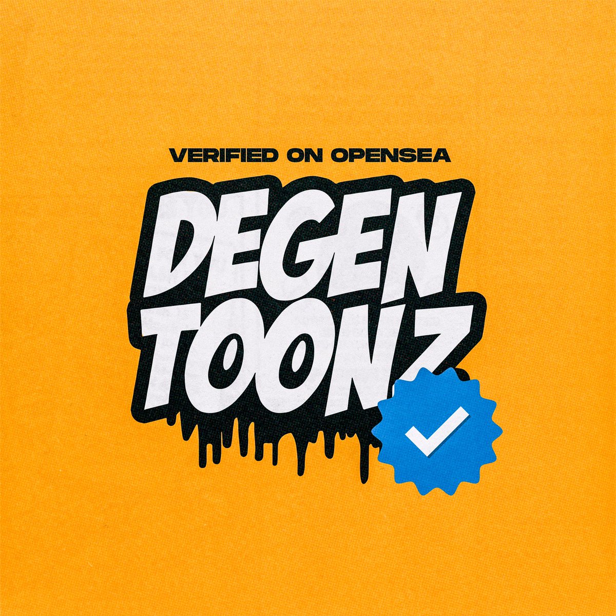 We are officially VERIFIED on OpenSea! LFG! #TOONZ #toonztothemoon