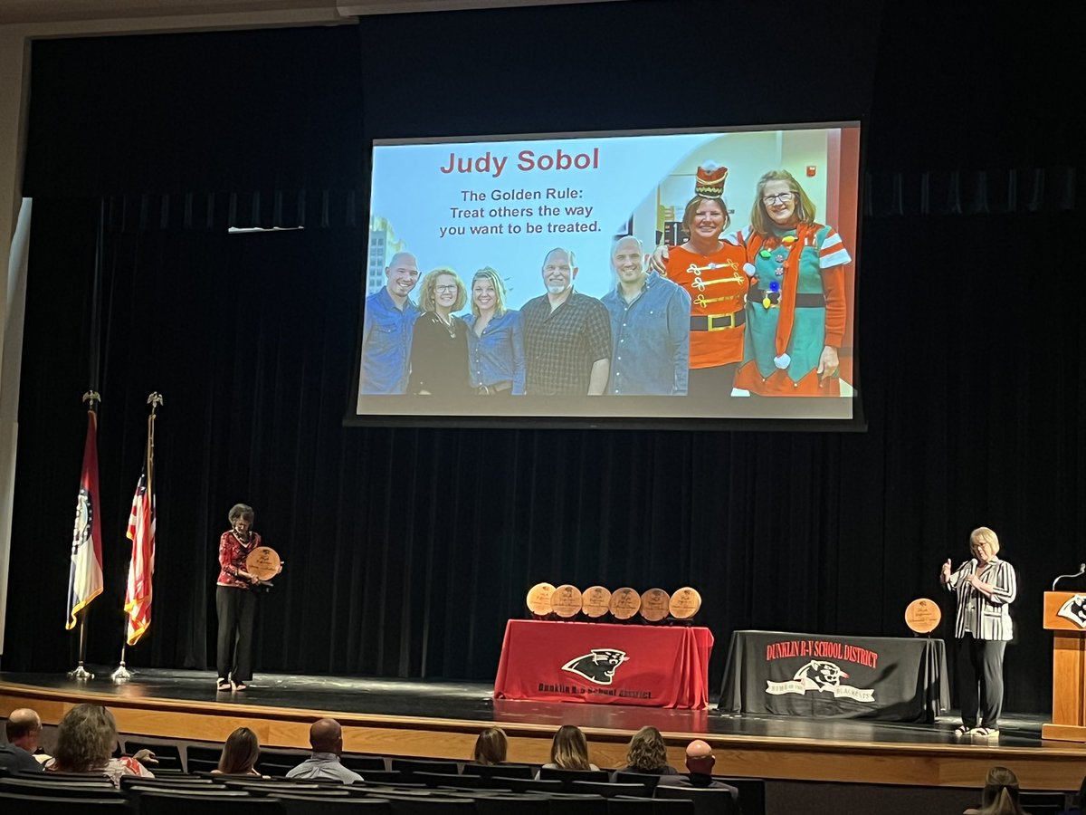 A bitter sweet night at Herculaneum High School.  Tonight we honored Mrs. Judy Sobol and her 22 years of service to the Activities Department and the Dunklin R-5 District. Congratulations on your retirement. Judy is an institution at HHS and will be missed immensely.