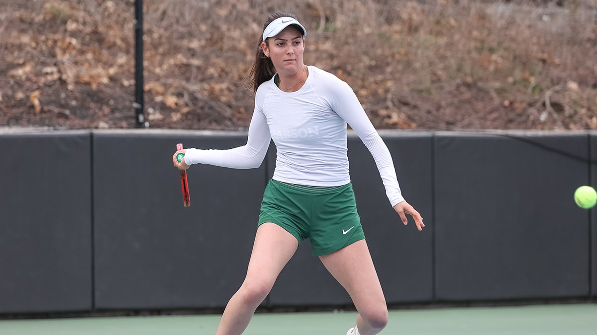 Babson Athletics (@babsonathletics) on Twitter photo .<a href="/BabsonTennis/">Babson Tennis</a> first-year Olivia Soffer was selected to participate in the NCAA Division III Singles Championship on Wednesday night: bit.ly/3M8XfbC #GoBabo .<a href="/BabsonTennis/">Babson Tennis</a> first-year Olivia Soffer was selected to participate in the NCAA Division III Singles Championship on Wednesday night: bit.ly/3M8XfbC #GoBabo