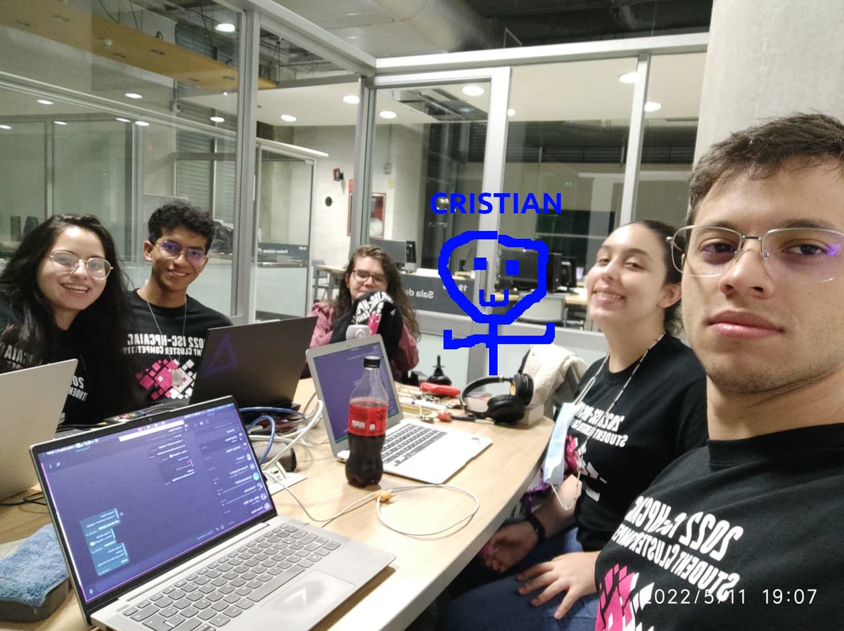 SCAReafit's tweet photo. In our last ISC22 sprint!!! #TeamEAFIT #ISC22 #ISC22_SCC @ISChpc @hpccouncil  @EAFIT @CAEI_EAFIT https://t.co/2s4DtLbDAS