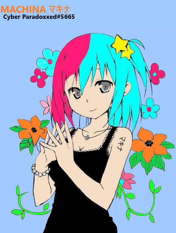 SheenaReyes2003's tweet photo. Hello Good Morning this is my entry for @Machina_NFT   artwork contest , I finished this art yesterday hope you guys like it 🥰

#MachinaArt @Machina_NFT @0xpyeongyang 
Discord name : Cyber Paradoxxed#5665 https://t.co/kQXB677vP6
