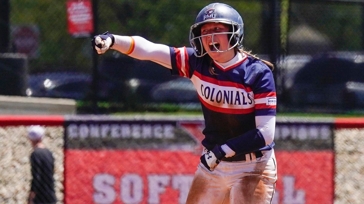 RMUSoftball's tweet photo. RECAP: Colonials Secure First #HLSB Tourney Win In Program History

🗞️: https://t.co/EPFmO9iVzB
📊 (G1): https://t.co/A8PsfYf2uD
📊 (G2): https://t.co/MgqXMXLDaN
📱: https://t.co/lxq4zCiQm7

#BobbyMo | 🔵🥎🔴 | #SummitSZN https://t.co/QbrcDhpVdS