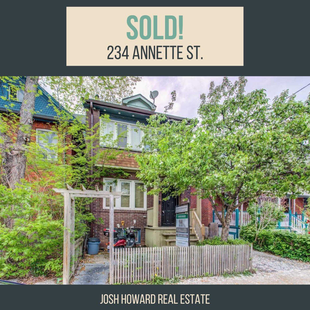joshhoward99's tweet photo. SOLD! 234 Annette St. Multiple offers. Only 8 days on the market. Sold well above the list price! Looking to buy, sell or rent? Reach out anytime! #HowRealty #HarveyKalles #JoshHowardRealEstate https://t.co/hOElCQO5S1