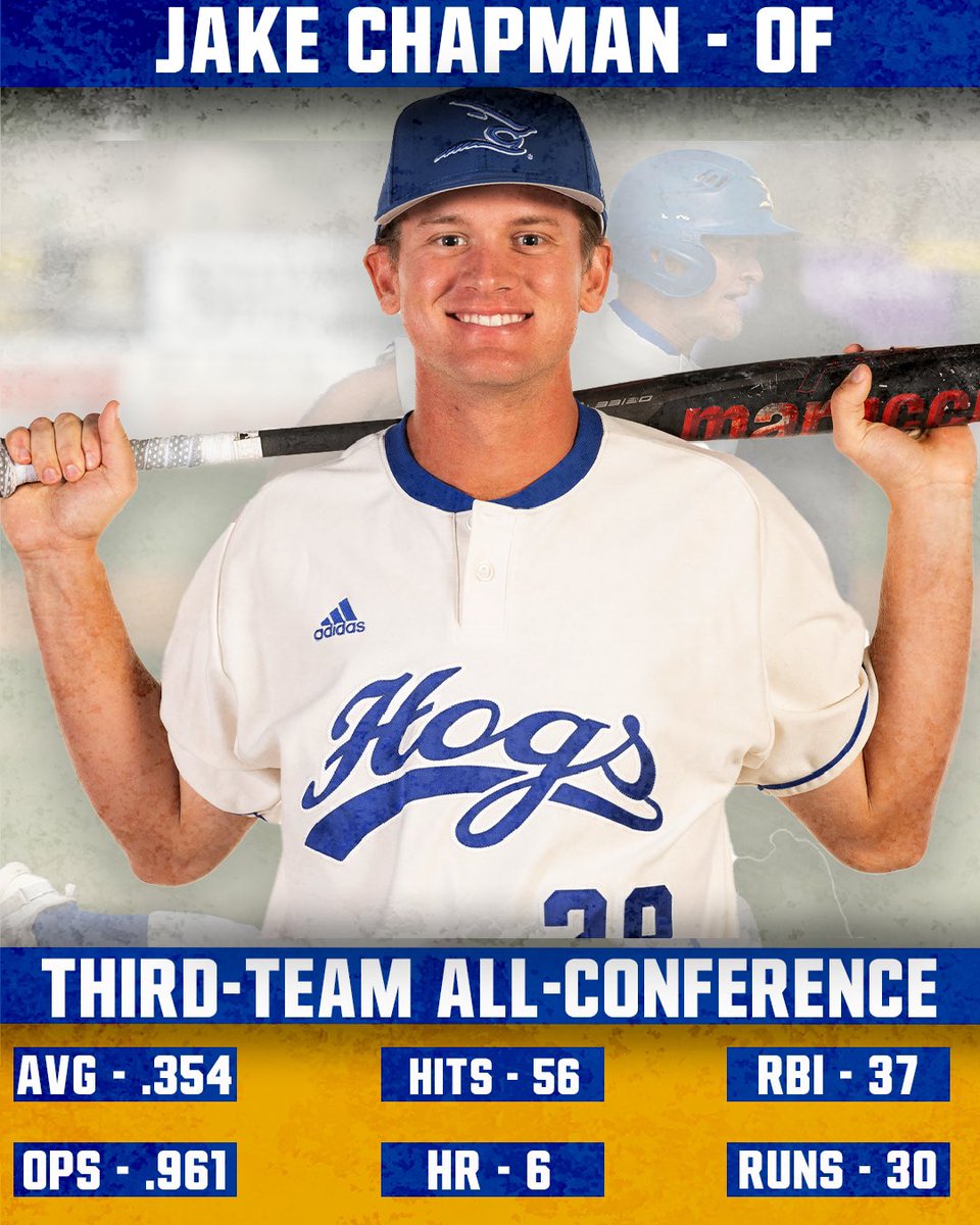 JavelinaBSB's tweet photo. Four land on the All-LSC third team including @Logan_Garza34, @kobejaramillo27, and @coltontaylor37 from the pitching staff, along with our resident left fielder Jake Chapman! 

#BackThePack #GoJavelinas https://t.co/KFotcdFbxu