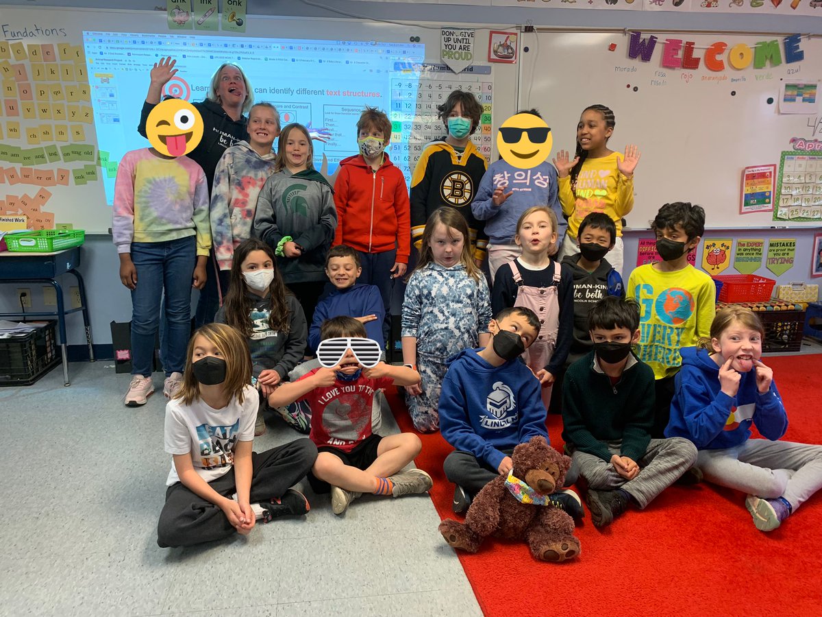 A little late in posting this but these caring kids earned the CARES Bear for the week. Way to go!