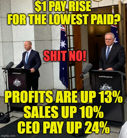 SpeakerForTheD6's tweet photo. @PRGuy17 LNP submissions to the Fair Work Tribunal have ALWAYS Opposed a Rise for the Basic Wage!
The 1/2 of Australian workers earning
< Median Income of $60K Mainly Women!
Majority of 2.22M Under Employed Workers are also Women earning <$25ph!
5.1% rise is only $1 p/hour! https://t.co/BipMzawf7Y
