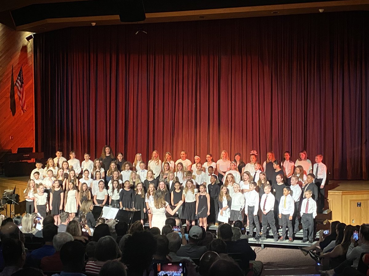 eggertelem's tweet photo. Congratulations to the Eggert Chorus for an amazing show tonight!  Kudos to the students and Mrs. Filsinger for such a thoughtful show! https://t.co/oqSEnB0VD0