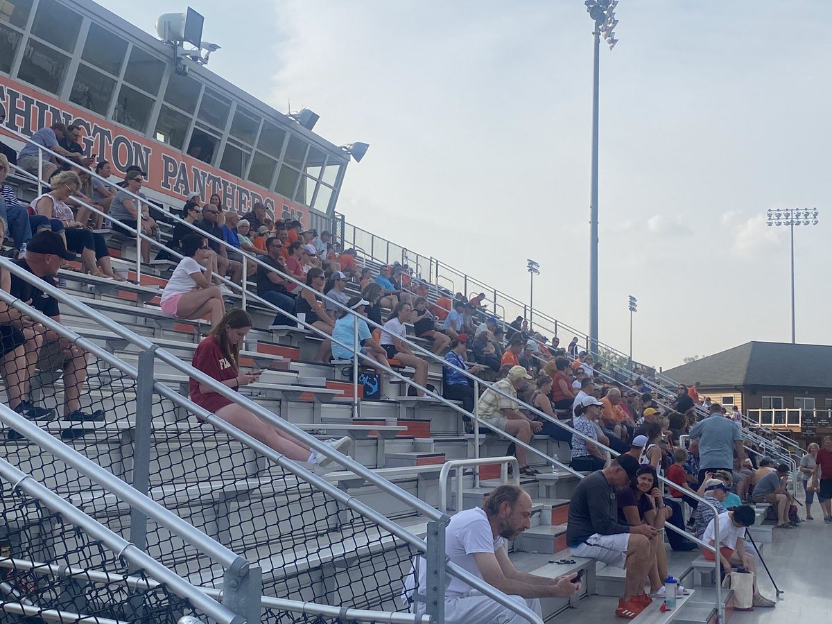 hoijim's tweet photo. Washington Panthers have the best lacrosse team I’ve ever covered- and today biggest lacrosse crowd I’ve ever seen at area game. Love it. Keep Growing the Game https://t.co/VC61mdGkr6