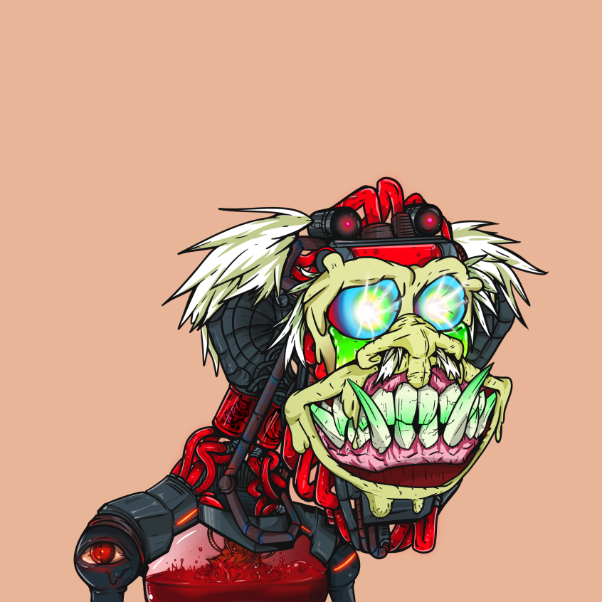 ferkjerbiden's tweet photo. M2 Deathbot #MACC sneak peak from @kuchuya_ART!!!! THIS HAS ME SPEECHLESS! #GACC @GrandpaApeCC #NFT #NFTCommunity #ETHNFTs #Crypto #cryptocurrency #Investing #digitalasset #artwork #mutant #ArtistOnTwitter #BAYC #MAYC #Azuki #PAD #Moonbirds #Phunks https://t.co/11wIPPKHaD