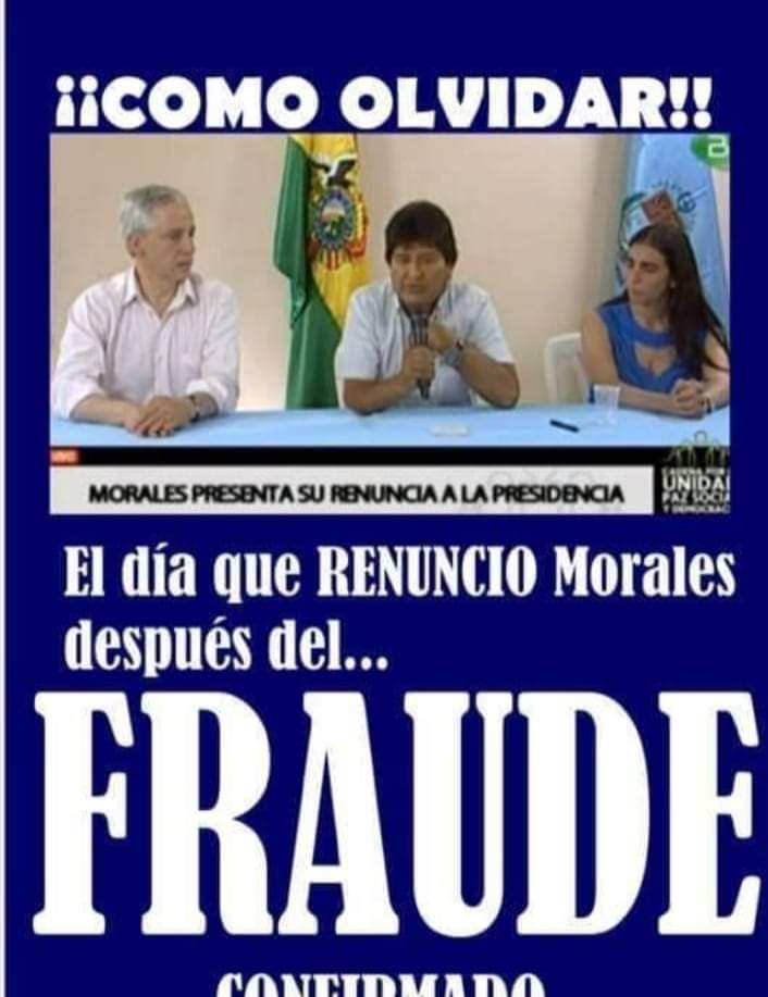 MvzAbg's tweet photo. #Bolivia El fraude del 2019 generado y perpetuado por Evo Morales COSTÓ  MILLONES DONDE EL QUE TIENE QUE PAGAR CON CARCEL ES ESTE DELINCUENTE POR DAÑOS AL ESTADO!  @LatAmFr @alomarianela @hermanntertsch @BolsonaroSP @Almagro_OEA2015 @ONUBolivia @laderechadiario @okdiario https://t.co/hDJOSlGotf