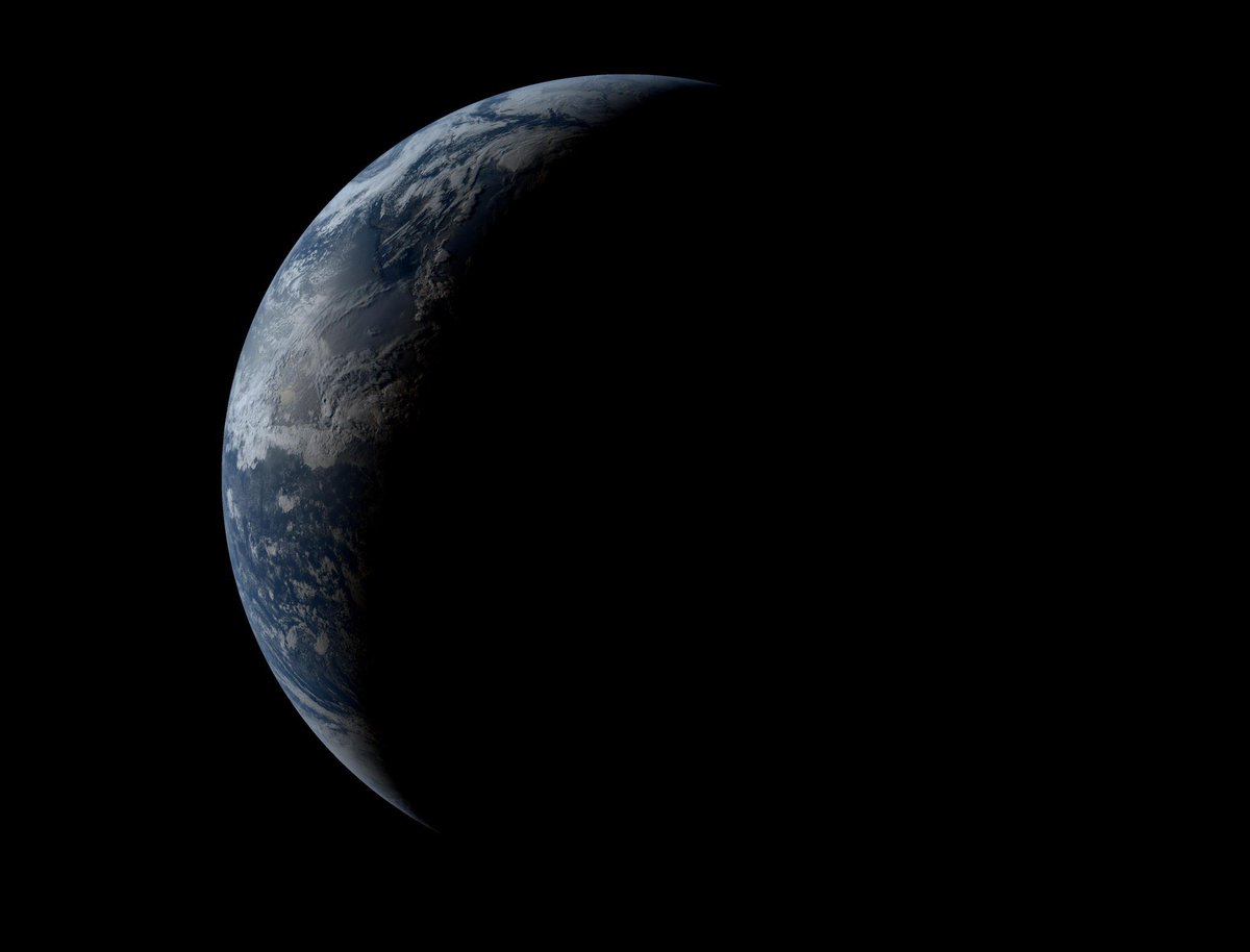 Planet Earth taken just minutes ago by NASA’s GOES-16 satellite 😲