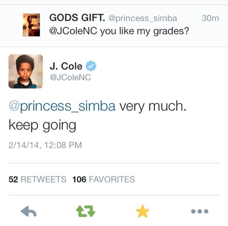 nfr_podcast's tweet photo. J. Cole promised a fan that he would go to their High School graduation after she wrote him a letter back in 2013...

J. Cole went to her College Graduation today https://t.co/6LX3o4fOSW
