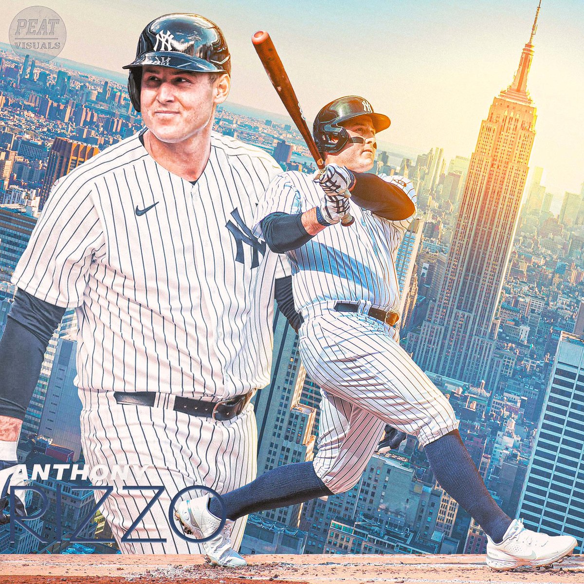 peat_visuals's tweet image. Anthony Rizzo 🏙