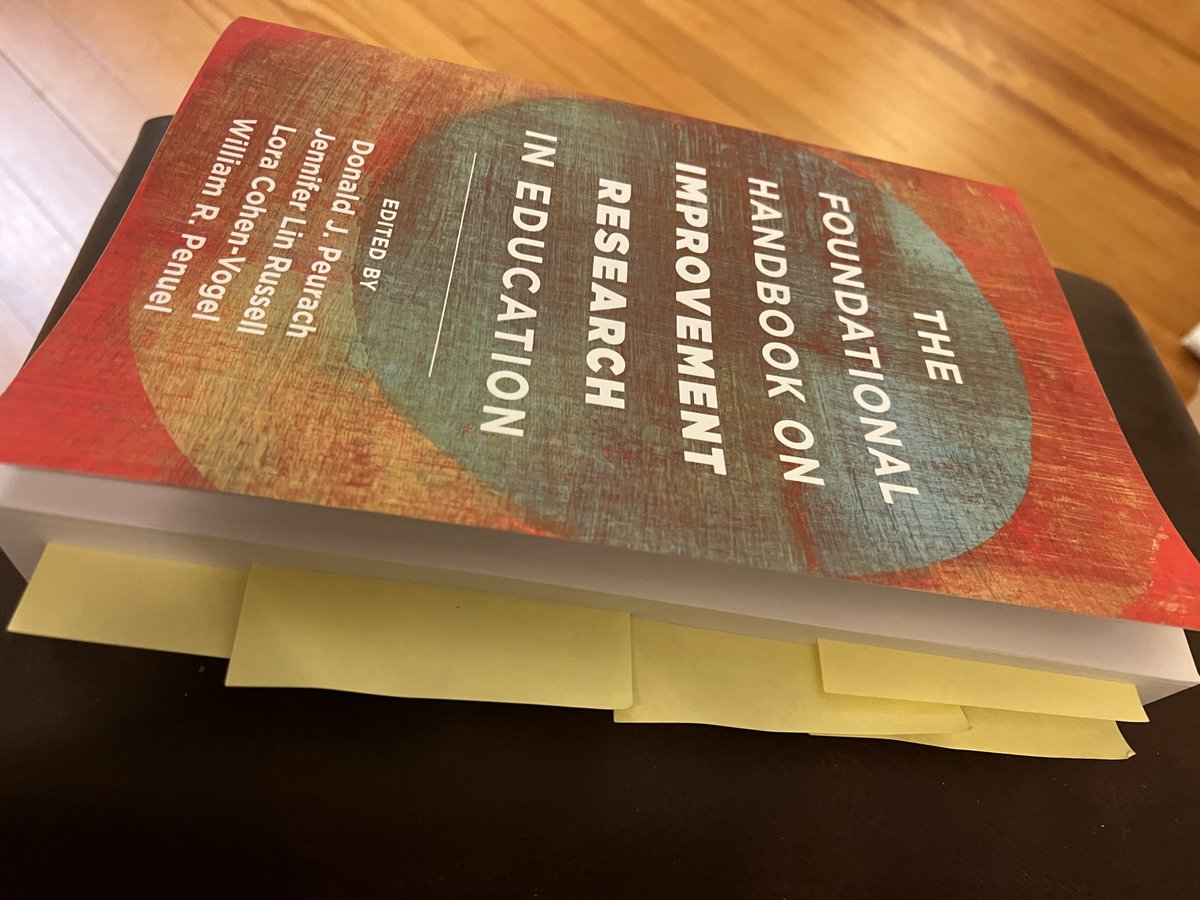Fresh out of the box &amp; already filled with sticky notes! Planning summer EdD course for our new cohort on Leading for Equity &amp; Improvement with Handbook chapters. DM me if you want to see syllabus. #EdImprovementResearch <a href="/EdLeadUva/">EdLeadUVA</a> @CRPESUVA <a href="/UVAEdu/">UVA School of Education and Human Development</a>