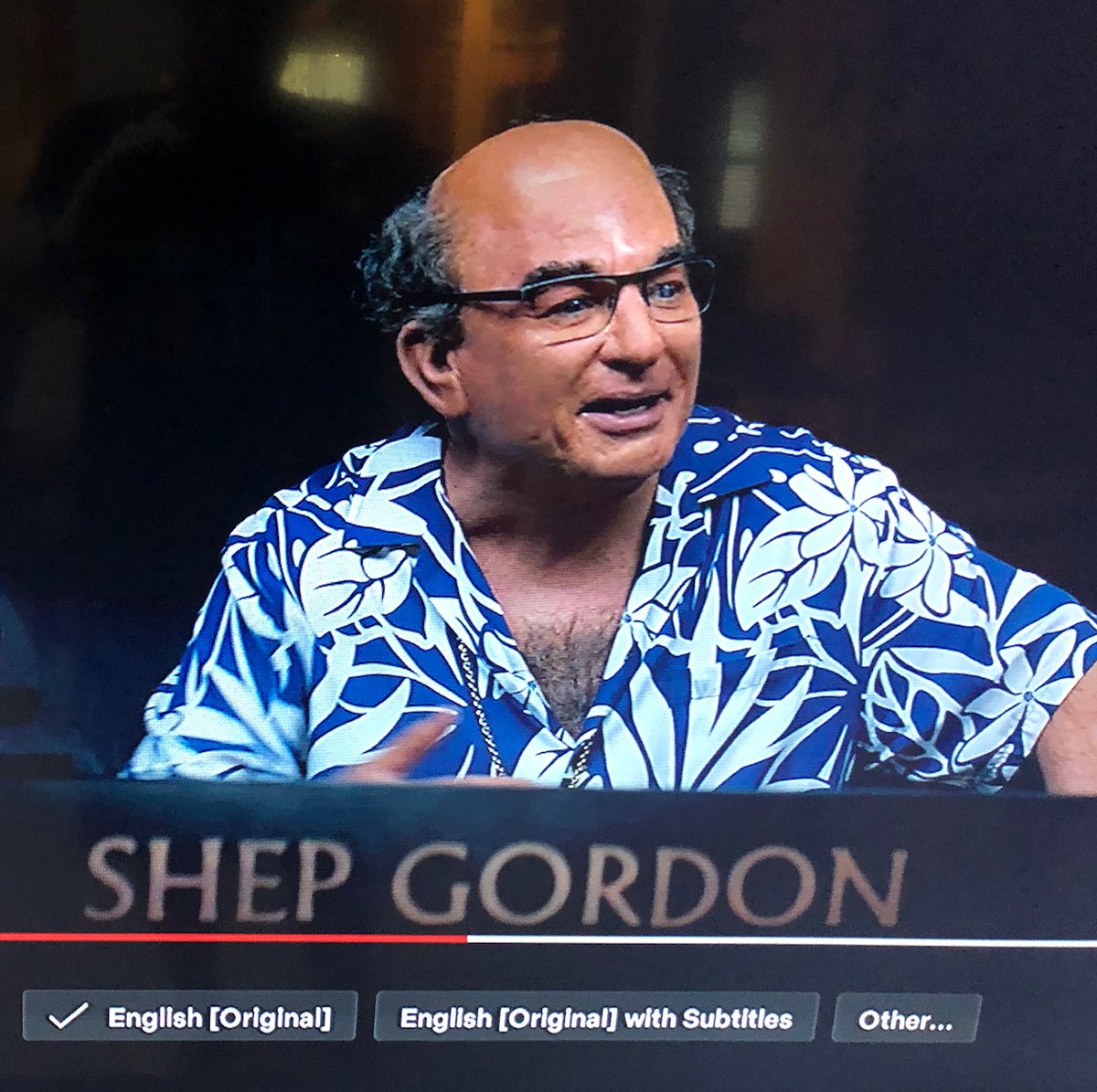BobRuggiero2's tweet photo. I think it's freakin' hilarious that in the new #MikeMyers @netflix conspiracy comedy series "The Pentaverse" he plays "Shep Gordon." Based on and played as the REAL #ShepGordon, #AliceCooper's longtime manager! Music nerds only will get this joke... https://t.co/FP924oMpDt