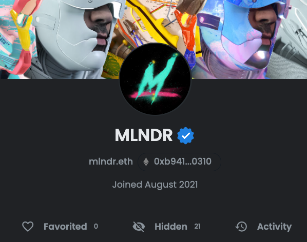 mlndr_nft's tweet photo. I finally got verified on @opensea! 🎉🙌
Collection verification apparently coming in a few days as well! 🔥❤️

LFGGG MALANDROS! https://t.co/N51pym5XDE