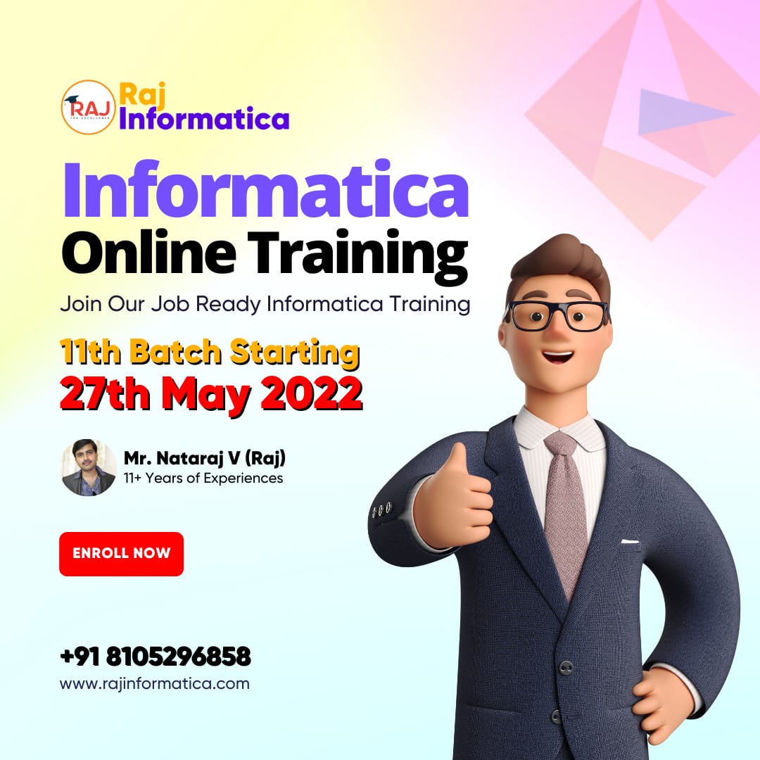 Raj Informatica Training tweet media