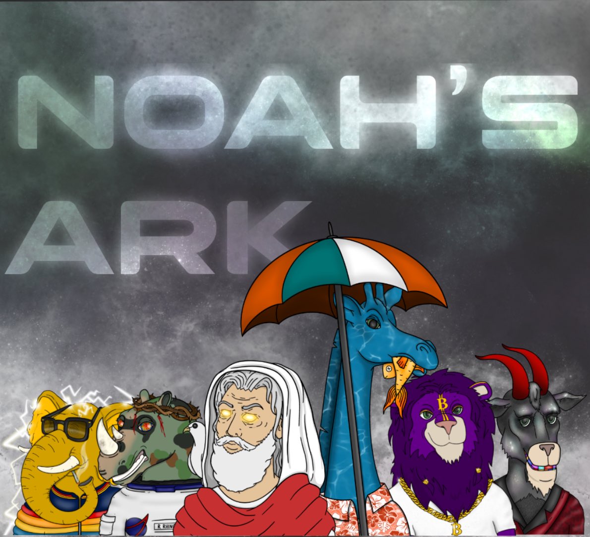 We launching on @AllBlueNFT with <a href="/StonedApeCrew/">Stoned Ape Crew</a> May 23! Noahs Ark is up next on the SOL blockchain! Which animal will you mint? 

#SOL #SOLNFT #NFT