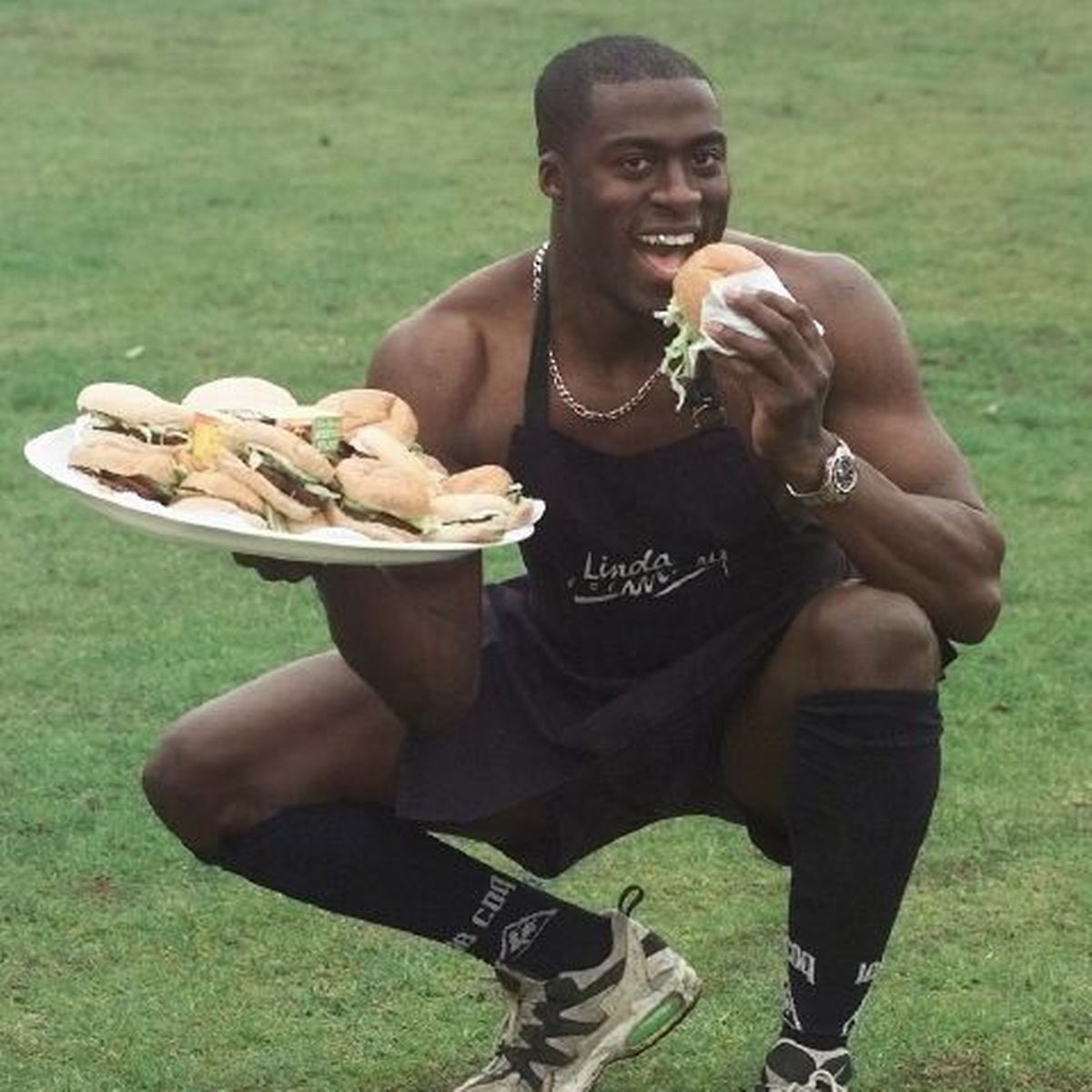 Second_Balls's tweet photo. Former @ChelseaFC and @QPR legend Paul Furlong is now a vegetarian. https://t.co/mVZ6B7r1wH