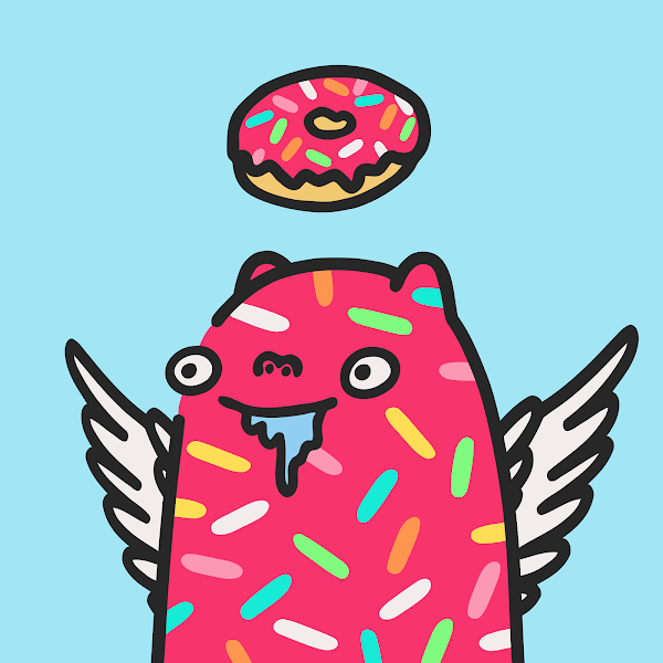 thegreatpond's tweet photo. This Whisker Wednesday we're featuring another 1/1, Mr. Sprinkles! Art done by @ToyBoogers &amp; lore by @whiskerico &amp; @maxofato 🤩

One fine morning, many moons ago - Kurt found himself daydreaming at work. He was a lemon picker, picking lemons..

full lore https://t.co/k4bJpfPu5x https://t.co/ZlzKo1wGR6