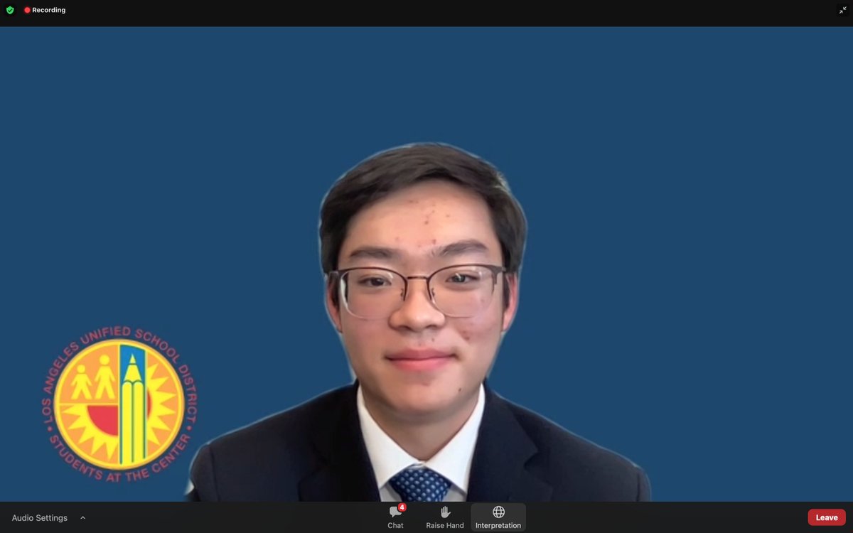 Welcome Nate Shin, a junior from North Hollywood High, who will serve as the new #StudentBoardMember for the 2022-23 school year. We look forward to working with you as you continue to elevate student voice! #EmpowerStudents #Classof23