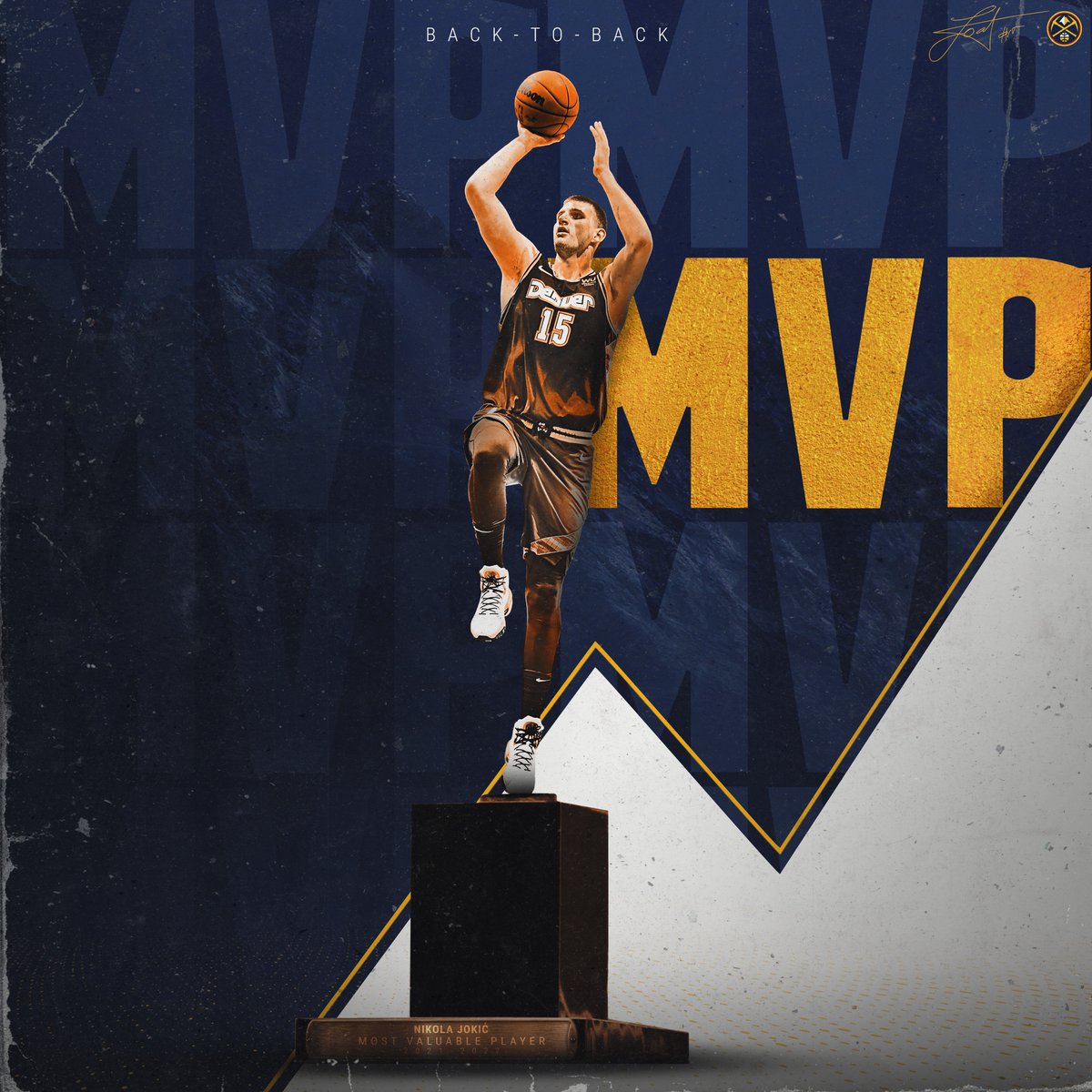 nuggets's tweet photo. 🏆 https://t.co/gq8GV95GgN