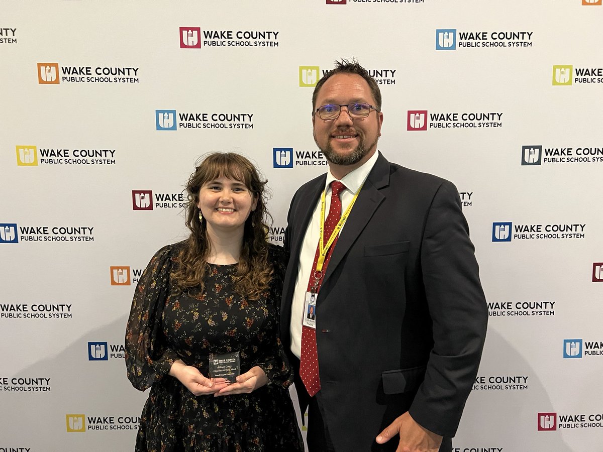 DRMSPrincipal's tweet photo. Fun night celebrating our @PowellesPLAY Teacher of the Year, Ms. Allison Carey. @acarey04 @PowellPTA @WCPSSTeam @WCPSS https://t.co/ThLGVvG3CX