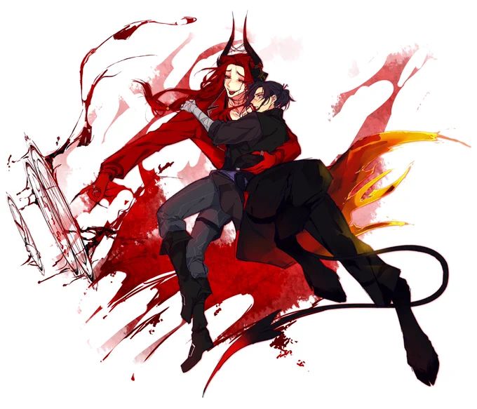 xicheng //
💜: The contract with you was a mistake
❤️: Aww A-Cheng you're hurting my feelings
💜: Wait, Demons can have feelings?
❤️: I don't know. Kiss me later?
💜: Another word from you Xichen and I'm condemning you back to hell. 