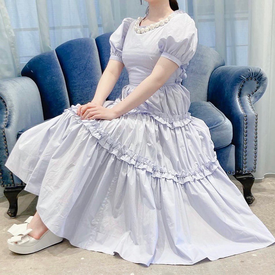 lilLilly】パイルロゴミニワンピース ホワイト 【公式通販】 lillilly