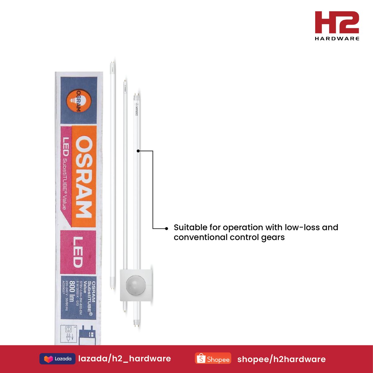 H2Hardware's tweet image. Rumah gelap, lampu korang rosak ?! 💡 
#osram #lighting #h2hardwarestore