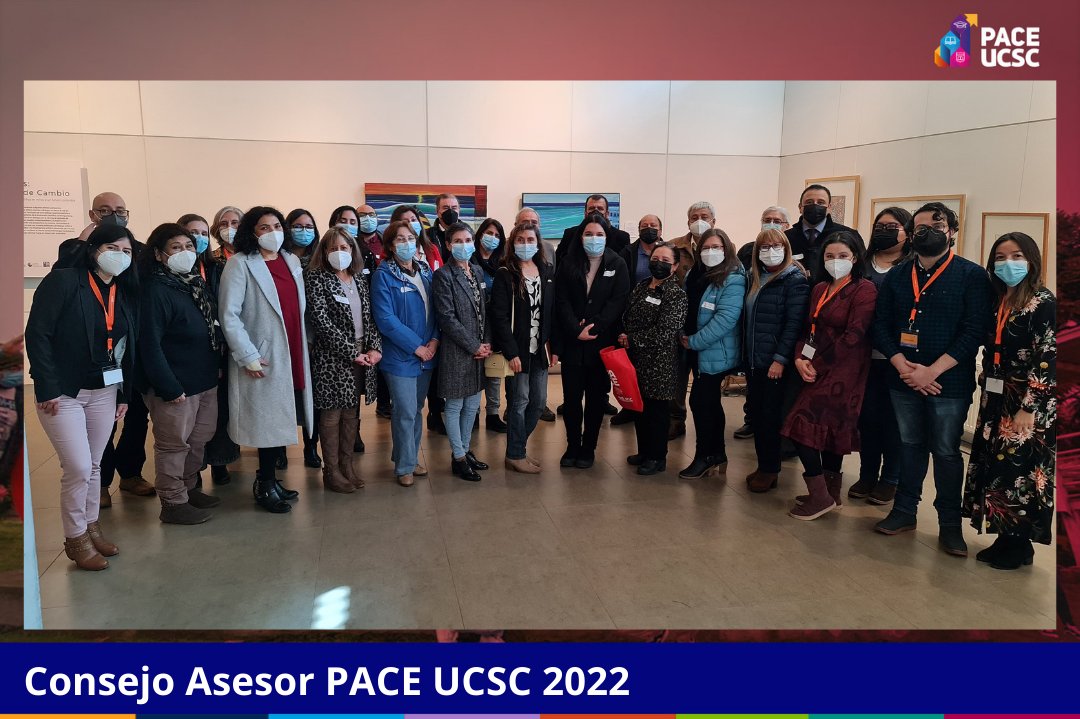 paceucsc's tweet image. En dependencias de la UCSC se llevó a cabo el primer "Consejo Asesor" del año, organizado por el área de Preparación en la Enseñanza Media.

Instancia donde los asistentes conocieron resultados de las actividades ejecutadas el 2021 y el plan de acciones del presente año.
