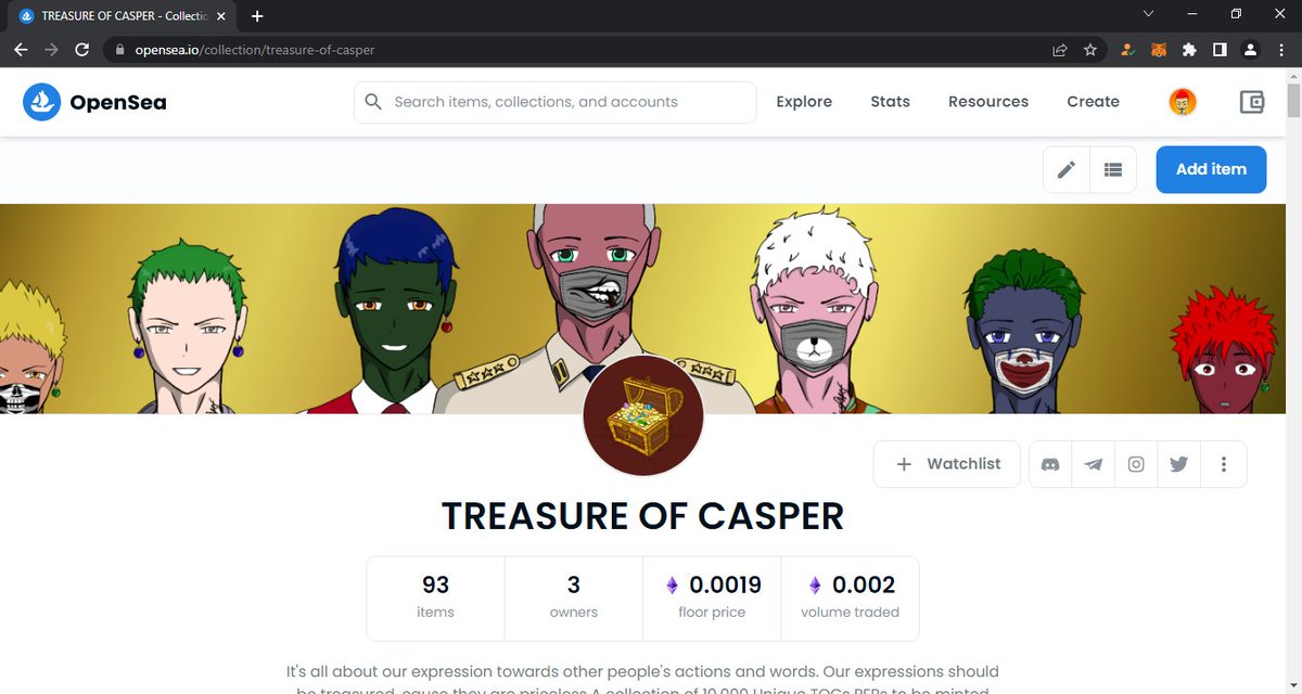 Sales are going on 
market is down and floor price is thin and is gonna go up soon
Buy 2  #TOC and get 1 free

#NFT #NFTS #NFTCommunity #NFTGiveaways #NFTdrop #NFTartist #NFTProject #nftart #NFTcollections