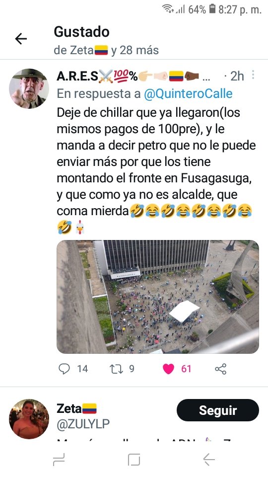 Eric1603395111's tweet photo. @_barbao Me dio por joder ya sabes como es!!! Y recaí en comportamientos🤦🏻‍♂️🤣🤣🤣 ya me cayeron como 20 mks a chimbiar'🤣🤣🤣 https://t.co/rC4JBCAkd0