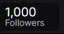 NordicStrike_'s tweet photo. Holy shit guys... I never thought I would see this day. but it happened. We hit 1k.. time to plan a party!!!! #twitch #celebration #wolfpack #awoopack https://t.co/KyfktOc9Jw https://t.co/uqYjctVfQY